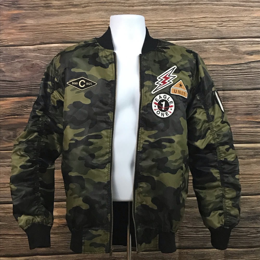 Camo Bomber